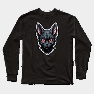 Halloween Cat Long Sleeve T-Shirt